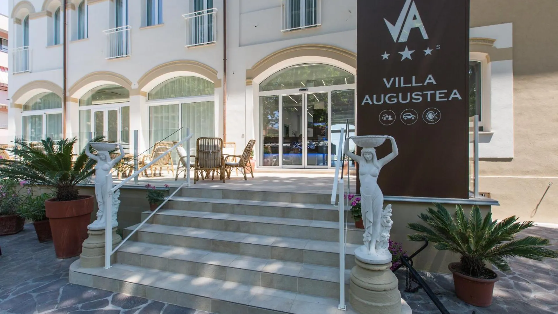 ***  Hotel Villa Augustea Rimini Italy